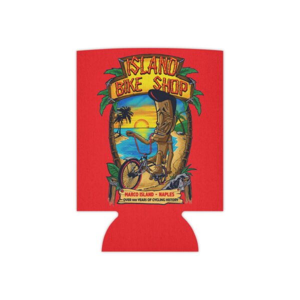 Island Bike Shop Can Cooler - Image 2