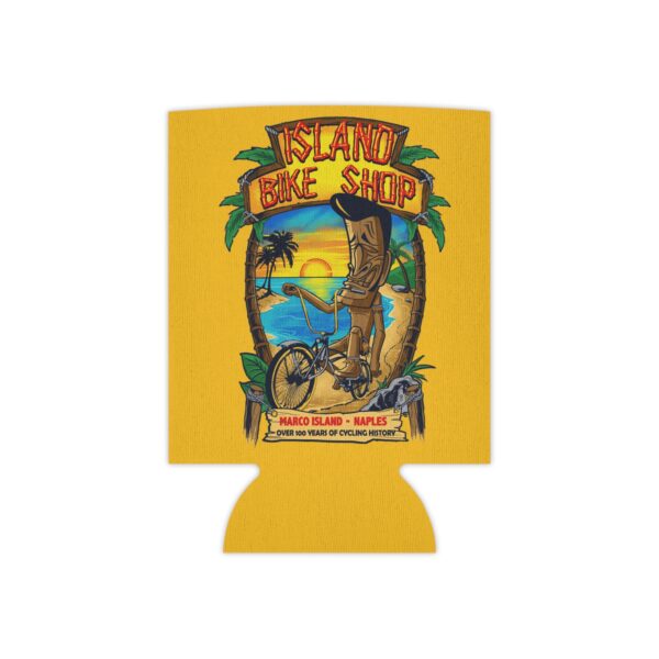 Island Bike Shop Can Cooler - Image 2