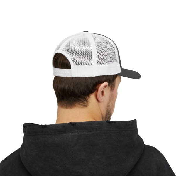 Embroidered  Island Bike Shop Snapback Trucker Cap - Image 8