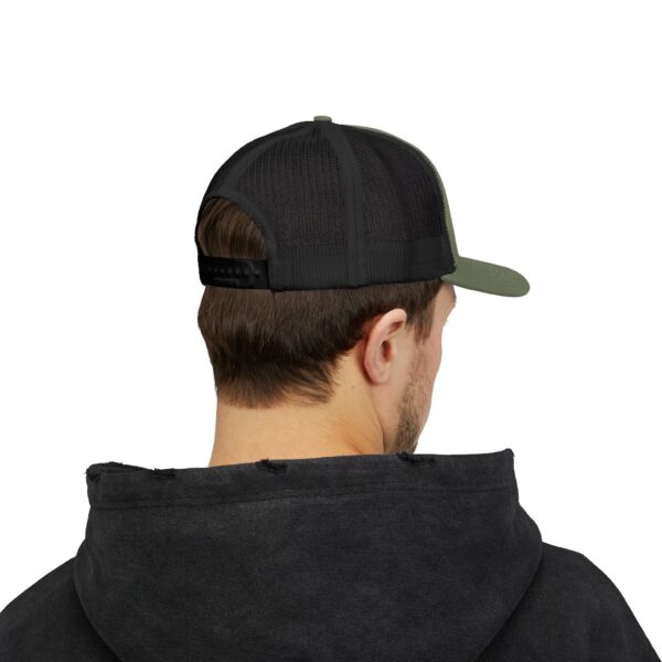 Embroidered  Island Bike Shop Snapback Trucker Cap - Image 17
