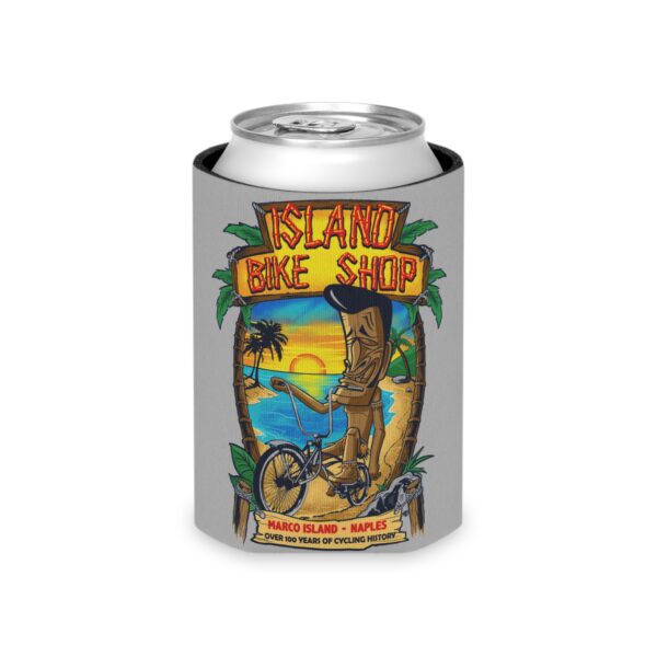 Island Bike Shop Can Cooler - Image 3
