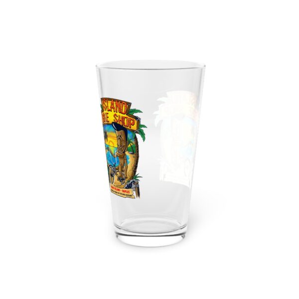 Pint Glass - Island Bike Shop Style - Image 4