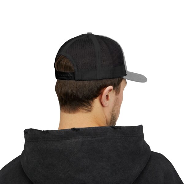 Embroidered  Island Bike Shop Snapback Trucker Cap - Image 4