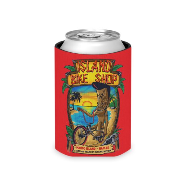 Island Bike Shop Can Cooler - Image 4