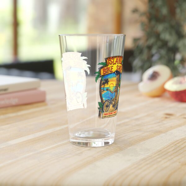 Pint Glass - Island Bike Shop Style - Image 2