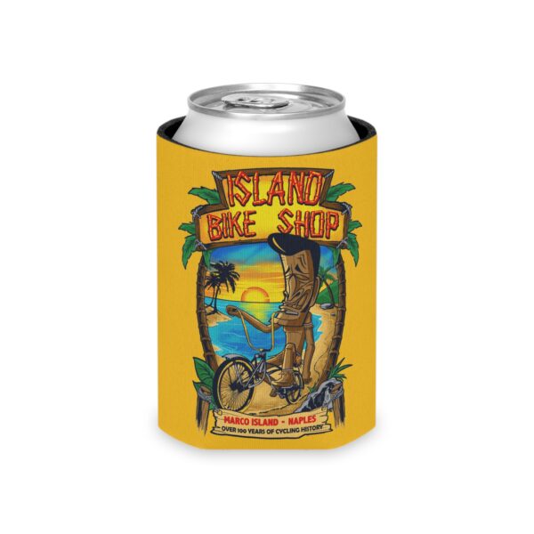Island Bike Shop Can Cooler - Image 4