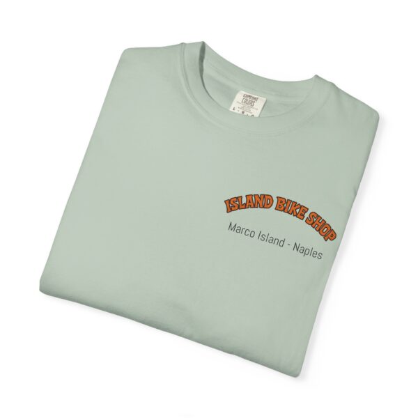 Island Bike Shop Unisex Garment-Dyed T-shirt - Image 27