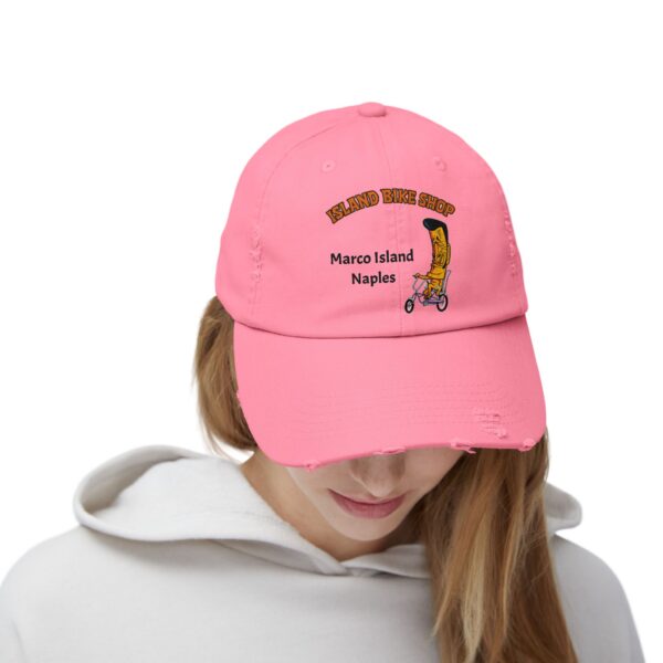 Island Bike Shop Unisex Distressed Cap - Image 27