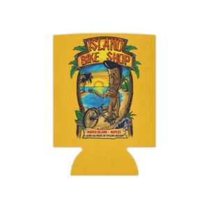Island Bike Shop Can Cooler