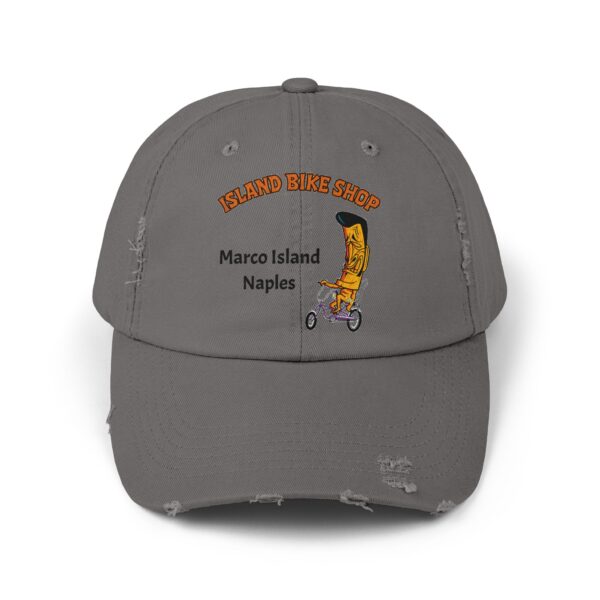 Island Bike Shop Unisex Distressed Cap - Image 20