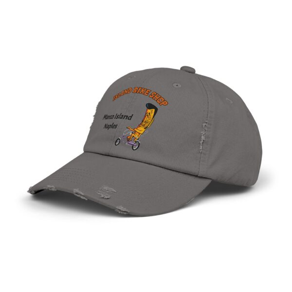 Island Bike Shop Unisex Distressed Cap - Image 21
