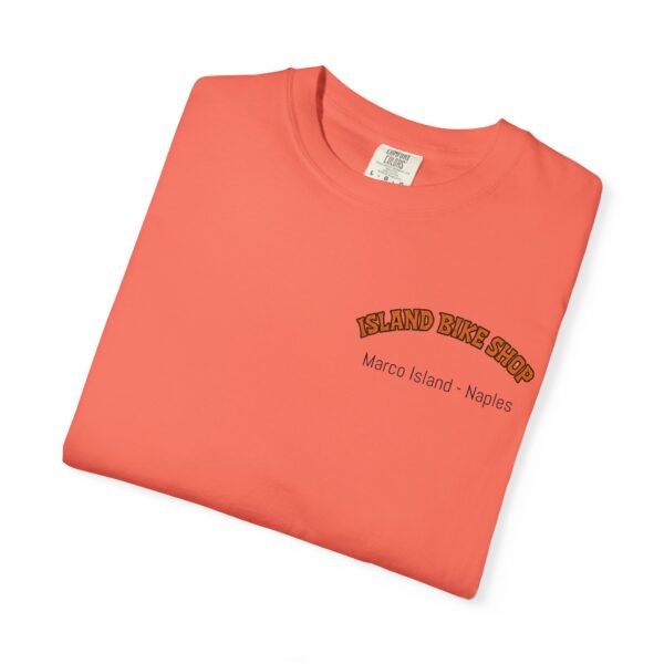 Island Bike Shop Unisex Garment-Dyed T-shirt - Image 11