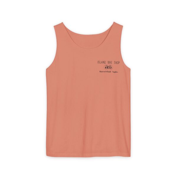 Unisex Garment-Dyed Island Bike Shop Tank Top - Image 51