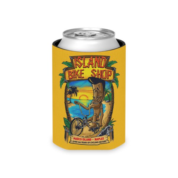 Island Bike Shop Can Cooler - Image 3